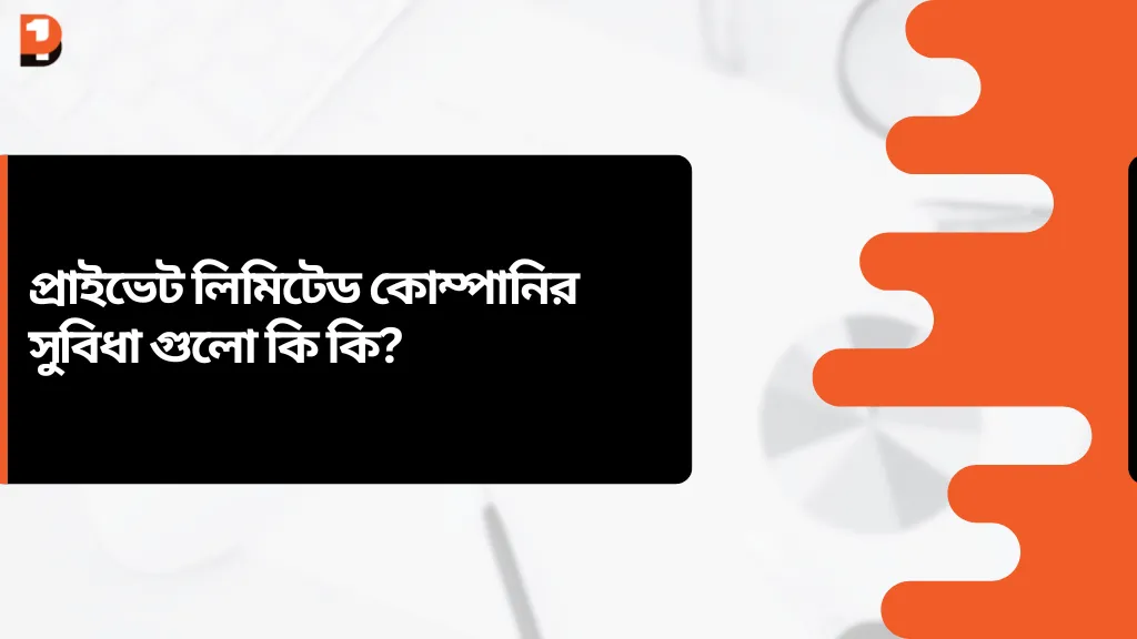 প্রাইভেট লিমিটেড কোম্পানির সুবিধা গুলো কি কি?